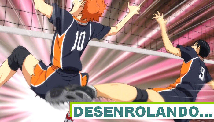 HINATA E KAGEYAMA JUNTOS! HAIKYUU Temporada 1 Episódio 2 REACT 