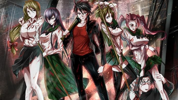 El anime Highschool of the Dead se despide de Netflix