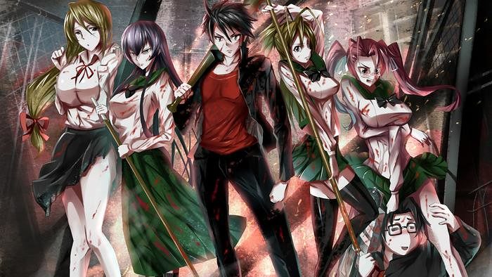 HIGHSCHOOL OF THE DEAD VAI SAIR DA NETFLIX EM ABRIL 