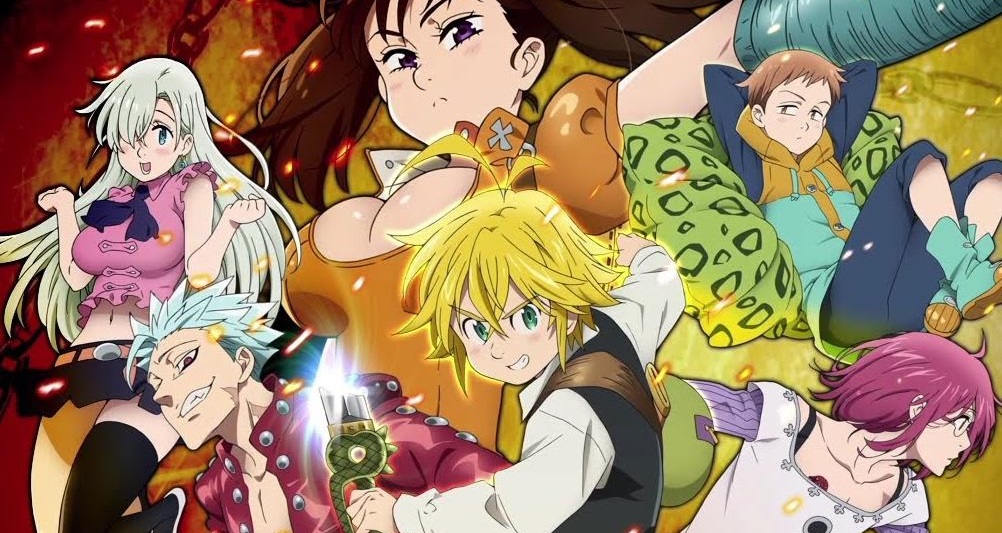 Imagens Para Capas - Animes  Seven deadly sins anime, Nanatsu, Shows de  anime