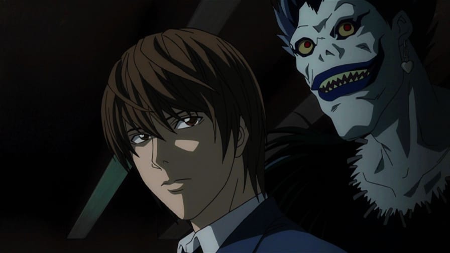 Light encontra Ryuk pela primeira vez