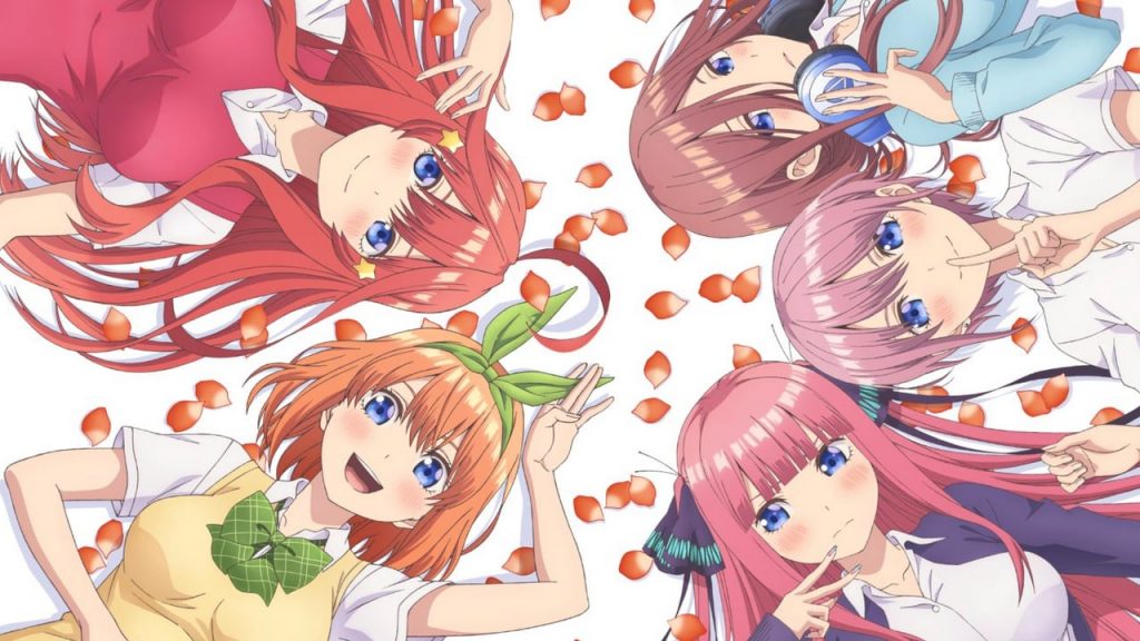 Vídeo do anúncio da terceira temporada do anime Gotoubun no