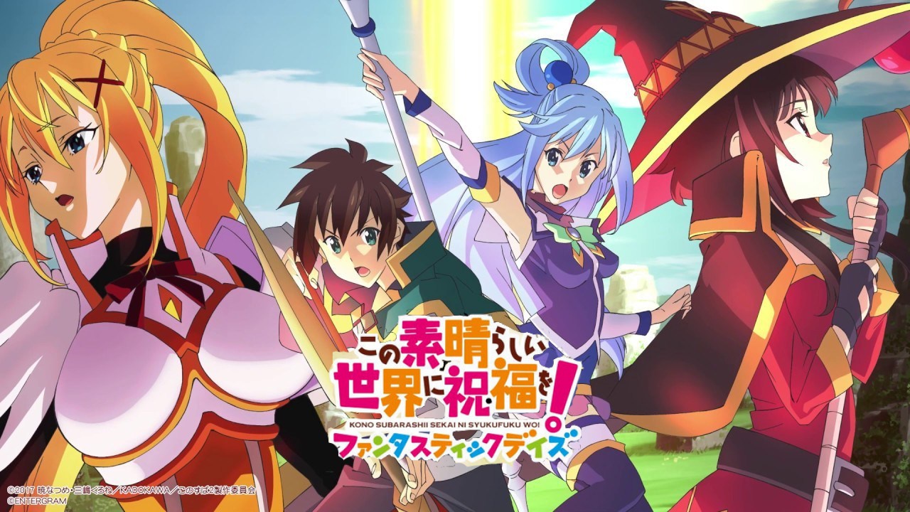 Segunda temporada de Konosuba chega em janeiro de 2017