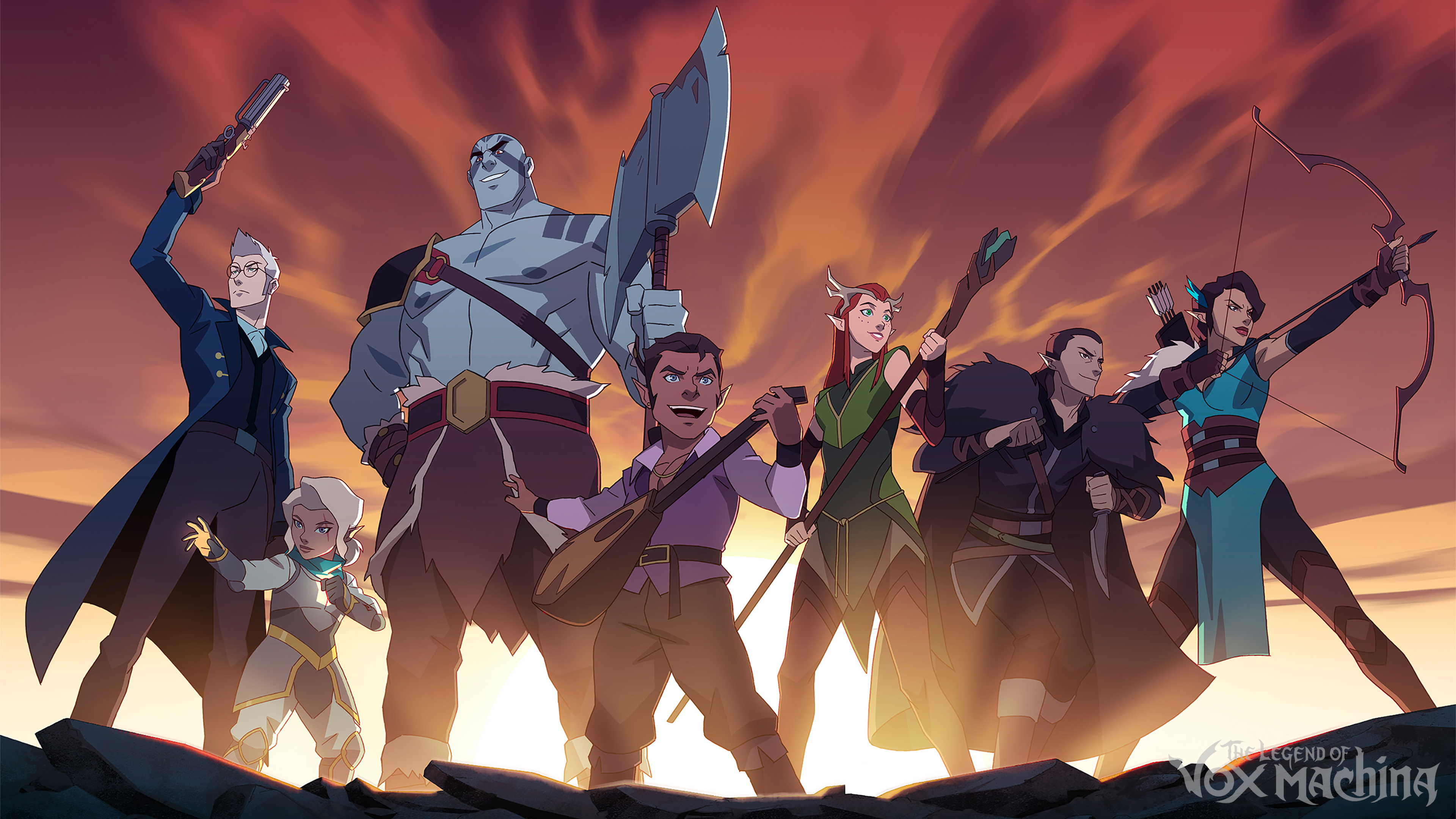 Indicação de anime: The Legend of Vox Machina