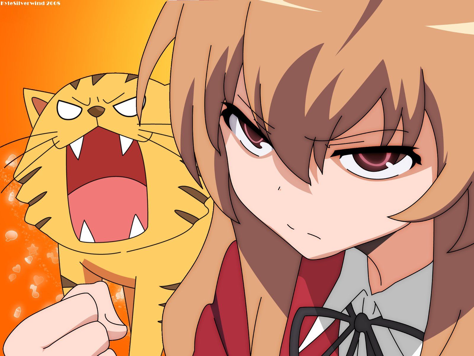 Fã Dublado o episódio 1 completo de Toradora 