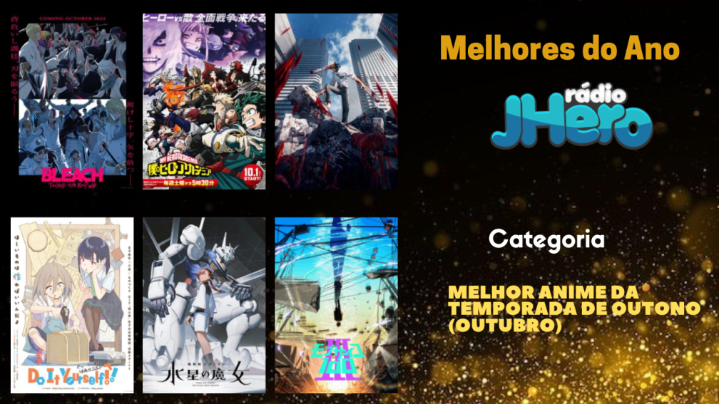 Animes Que Vão Lançar em Outubro 2022 