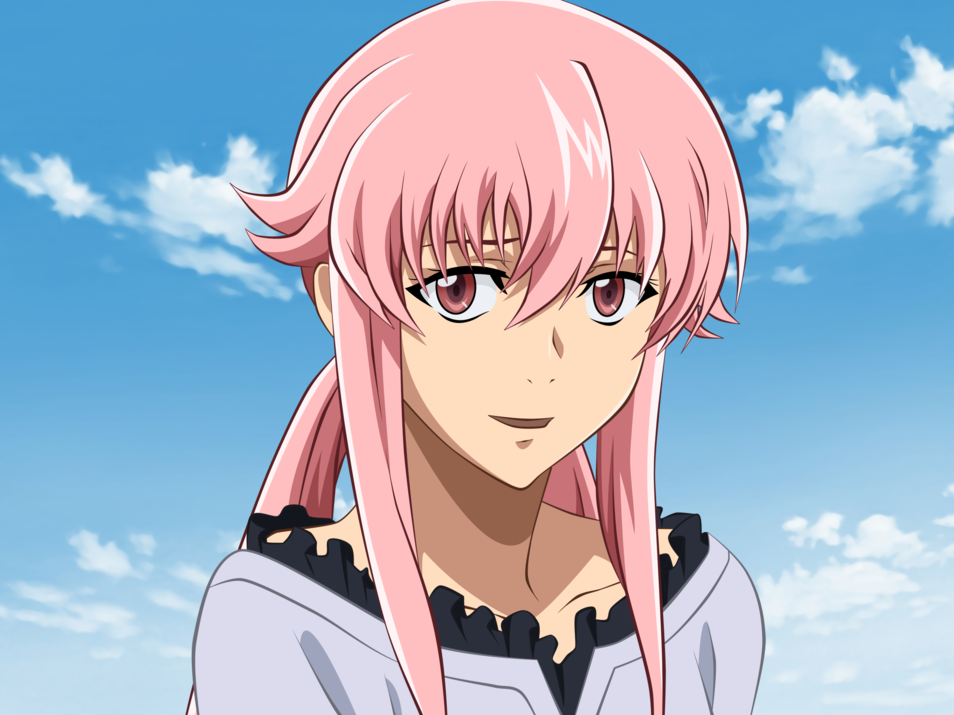 Personagens  Mirai nikki, Mirai nikki future diary, Anime