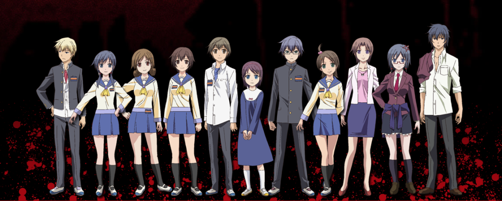 Personagens do anime Corpse Party.