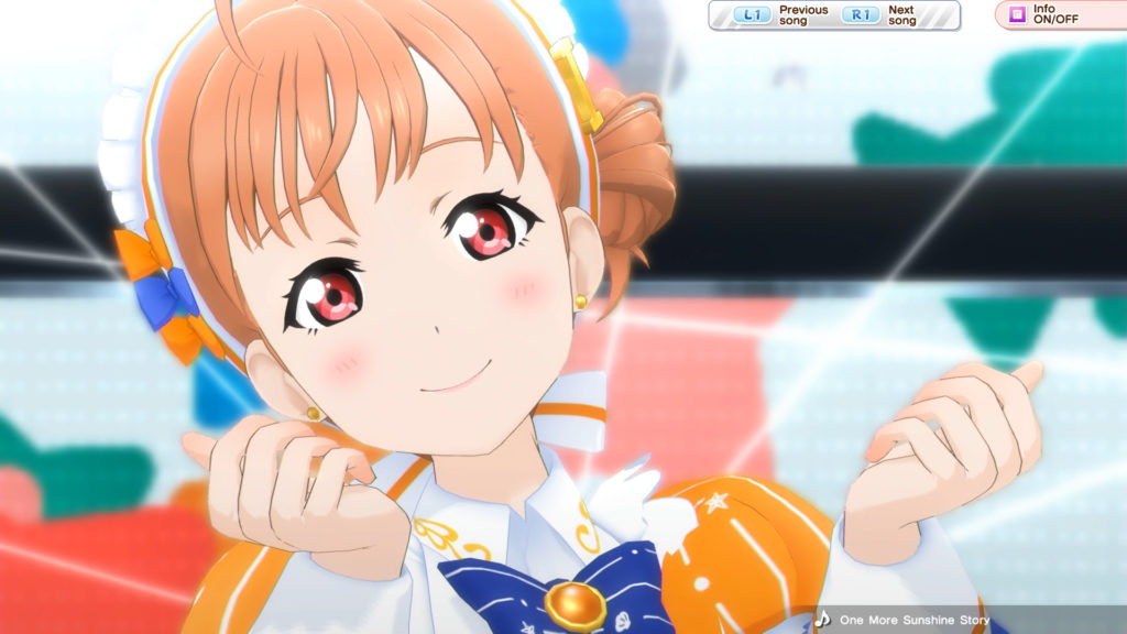 Imagem do jogo de Love Live! lançado para PS4